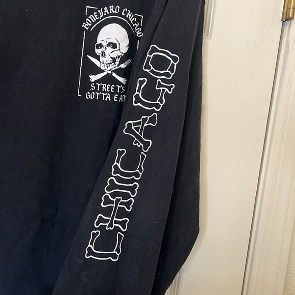 Boneyard Chicago Streets Gotta Eat Longsleeve Tshirt - Picture 2 of 8